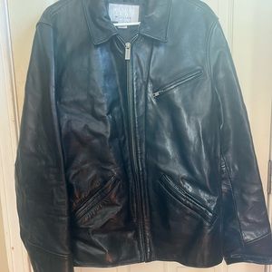 Men’s Wilson Leather Coat